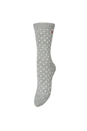 dotted-wola-pola-dot-sokken-grey-melange-grijs-becksondergaard-productfoto-zijaanzicht-1