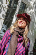 romane-corduroy-effen-pet-bordeaux-sweet-like-you-lookfoto-vooraanzicht-1