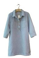 olivienne-gestreepte-mini-jurk-blue-sweet-like-you-productfoto-vooraanzicht-1