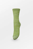 rib-glitter-sokken-campsite-green-becksondergaard-productfoto-vooraanzicht-1
