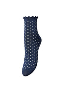 Dotted Frilla Korte Sokken | Becksöndergaard