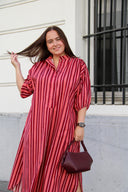 Penelope Striped Cotton Dress | Sweet Like You