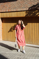 Penelope Gestreepte Katoenen Jurk | Sweet Like You