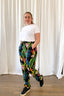 Tropical Print Pants