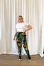 Tropical Print Pants