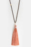 Boho Lux Halsketting Zwart Roze