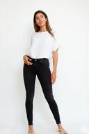 sfida-denim-jeans-broek-black-selected-femme-model-vooraanzicht-1