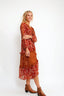 Adriano Ruffle Jurk
