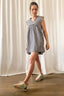 Checked Mini Dress