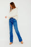 Super Kid Mohair Gebreide Trui