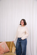 Super Kid Mohair Gebreide Trui | Orla Antwerp