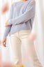 Super Kid Mohair Gebreide Trui