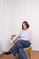Super Kid Mohair Gebreide Trui | Orla Antwerp