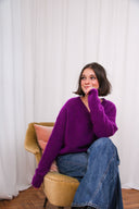 Super Kid Mohair Gebreide Trui | Orla Antwerp