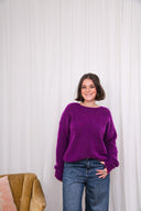 Super Kid Mohair Gebreide Trui | Orla Antwerp