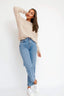 Super Kid Mohair Gebreide Trui
