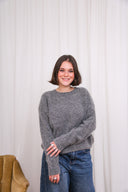 Super Kid Mohair Gebreide Trui | Orla Antwerp