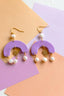 Sophia Pumpkin Earrings