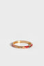 Thin Graphic Round Click Bracelet Mix Red