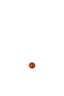Color Ball Enkele Oorbel Roest