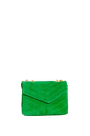 celine-chevron-schoudertas-suede-groen-sweet-like-you-productfoto-vooraanzicht-1