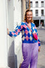 cilou-leren-heuptas-met-rits-fuchsia-sweet-like-you-model-vooraanzicht-2
