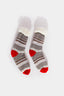 fluffy-huissokken-antislip-grey-red-sweet-like-you-productfoto-vooraanzicht-2