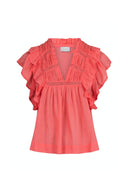 jayla-voile-top-coral-v-hals-mouwloos-productfoto-vooraanzicht-1