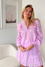 donna-voile-mini-rok-neo-noir-roze-model-vooraanzicht-4