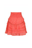 donna-voile-mini-rok-neo-noir-oranje-productfoto-vooraanzicht-1