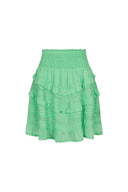 donna-voile-mini-rok-neo-noir-groen-productfoto-vooraanzicht-1