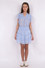 donna-voile-mini-rok-neo-noir-lichtblauw-model-vooraanzicht-6