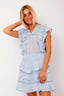 donna-voile-mini-rok-neo-noir-lichtblauw-model-vooraanzicht-2