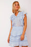 donna-voile-mini-rok-neo-noir-lichtblauw-model-vooraanzicht-4