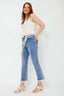 Bootcut Lace Denim Jeans Pants