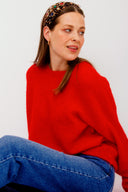 jewel-luipaard-haarband-met-parels-namjosh-model-vooraanzicht-2