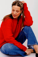 jewel-luipaard-haarband-met-parels-namjosh-model-vooraanzicht-1