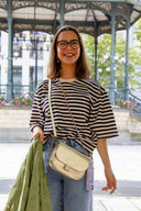 3/4-mouwen-emrys-top-MbyM-gestreept-model-vooraanzicht-1