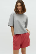 Emrys Boxy Effen T-Shirt