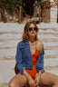 Vineed Short Denim Jeans Jacket