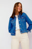 Vineed Korte Denim Jeans Jas