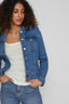 Vineed Korte Denim Jeans Jas