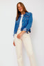 Vineed Korte Denim Jeans Jas