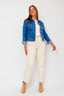 Vineed Korte Denim Jeans Jas