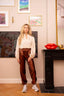 Joyce Metallic Broek