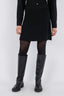 gebreide-gisa-mini-rok-neo-noir-zwart-model-vooraanzicht-1