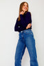 jolie-col-rib-top-donkerblauw-navy-rolkraag-elastisch-lange-mouwen-sweet-like-you-model-vooraanzicht-1