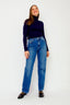 jolie-col-rib-top-donkerblauw-navy-rolkraag-elastisch-lange-mouwen-sweet-like-you-model-vooraanzicht-5