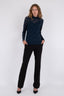 liza-laceflower-blouse-navy-blauw-stretch-kant-col-lange-mouwen-neo-noir-model-vooraanzicht-2