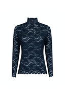 liza-laceflower-blouse-navy-blauw-stretch-kant-col-lange-mouwen-neo-noir-productfoto-vooraanzicht-1